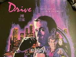 Affiche De Cinéma De Drive 71/325 Reproduction D'art Paul Mann Ryan Gosling Malibu La Rare Nouveau