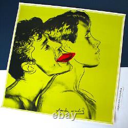 Affiche Originale Vintage Andy Warhol 1982 Rare
