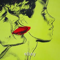 Affiche Originale Vintage Andy Warhol 1982 Rare