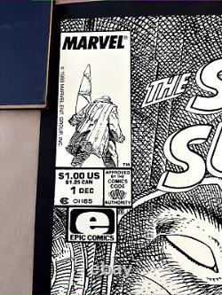 Affiche d'impression d'écran Silver Surfer de Marvel RARE MONDO Stan Lee & Moebius #83/100