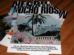 Affiche de voyage rare, épuisée et vintage de l'Office du tourisme d'Ocho Rios en Jamaïque JTB