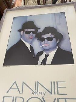 Affiche galerie d'art pop Rare Vintage 1979 des Blues Brothers par Annie Leibovitz