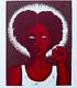 Alison Saar Signé Edition Limitée Imprimer Afro-américain Art Vendu Rare Nouveau