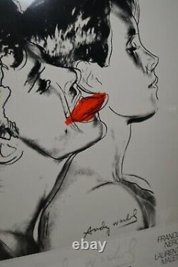 Andy Warhol Querelle (blanc) Affiche D'art Originale 1982 Extrêmement Rare
