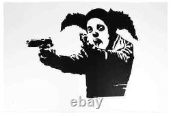 Banksy Clown Édition Limitée #750 sérigraphie - Rare épuisé. Édition #651