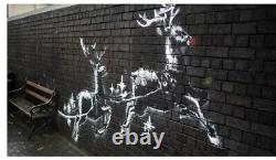 Banksy donne un ticket de tombola de m*rde, édition limitée, PIB, Walled Off Hotel, rare.