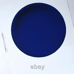 Belle lithographie Yves Klein Édition 5 Allemagne Affiche 1997 Originale Rare