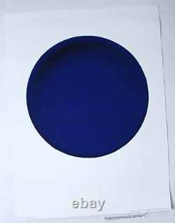 Belle lithographie Yves Klein Édition 5 Allemagne Affiche 1997 Originale Rare