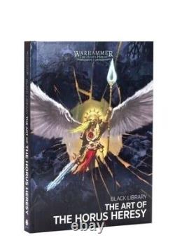 Bibliothèque Noire L'Art de l'Hérésie d'Horus 2024 Warhammer 40k 30k Rare Épuisé
