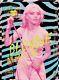 Blondie Debbie Harry Rare Édition Imprimée Signée Et Numérotée Kii Arens 24x32 Ed 20