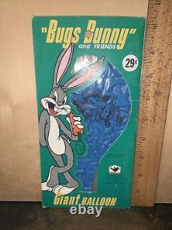 Bunny And Friends -giant Balloon-warner Brothers Sept Arts, Rare