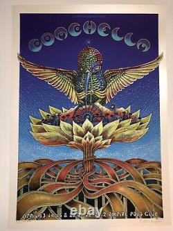 Coachella Emek Poster Art Print Limited Edition Rare Artist Proof Only 15 Made