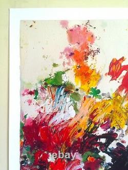 Cy Twombly Rare Abstract Expressionist Print Moderna Museet Exhibition Poster