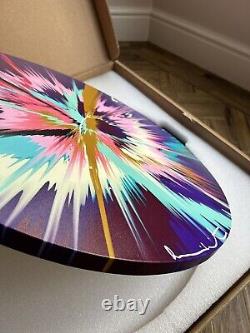 Damien Hirst Les magnifiques peintures signées Cercle de 70cm Unique 1/1 Rare