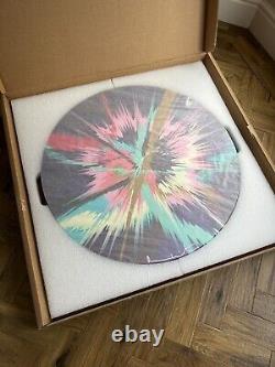 Damien Hirst Les magnifiques peintures signées Cercle de 70cm Unique 1/1 Rare