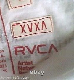 Dash Snow X Rvca'left All Laved Up', 2008 T-shirt S Edition Limitée Rare Twn
