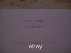 David Berger Rare Imprimé Île Esclave