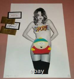 Death Nyc Ltd Ed 1/1 Error Signé 45x32cm Raw Art Print Rare! Banques Du Parc Sud
