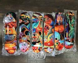 Dgk X Ron English Full Set Skateboard Decks New, Rare, Limited Edition