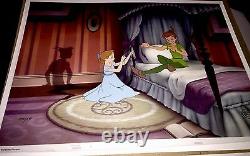 Disney Peter Pan Country Peter's Couture De Peter Rare Pubishlers Proof Animation Art Cell