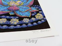 Emek Lotus Baby Mini Imprimé Bill À Main Signé 8x10 #/500 Chef De L'erar D'écran