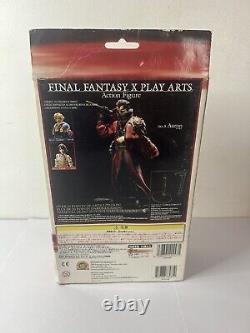 Figurine d'Auron de Final Fantasy X Play Arts Rare dans sa boîte No. 3