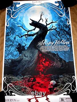 Halloween Mondo Fabio Listrani's Commission Affiche Sleepy Hollow Xx/35 Rare New