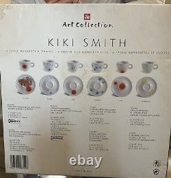 Illy KiKi Smith 6 Tasses à espresso Collection d'art signée et numérotée RARE 2012 NEUVE