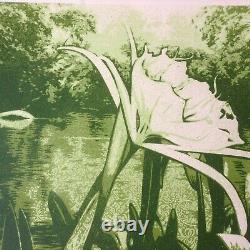 Impression en édition limitée 'Spider Lily' de Shepard Fairey, stockée à plat et rare