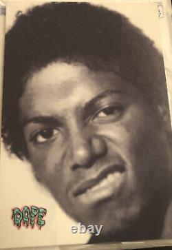 Impression sur toile d'art rare de Michael Jackson 1 sur 1 Artiste inconnu Ooak jacko Dope MJ