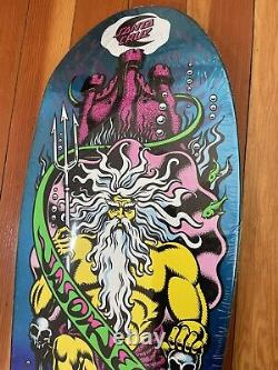 Jason Jessee Santa Cruz Neptune Reissue Skateboard Deck Rare Paint Fade Nos