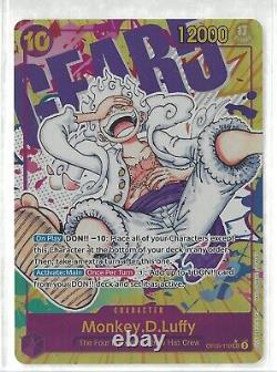 Jeu de cartes One Piece Éveil de la Nouvelle Ère Monkey D. Luffy SEC ALT ART OP05