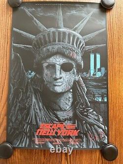 Kilian Eng Escape From New York Limited Edition Rare Movie Art Print Nt Mondo