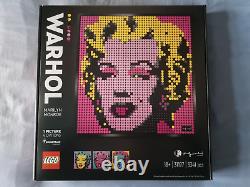 LEGO 31197 Art Andy Warhol Marilyn Monroe Neuf sous blister, retiré, rare, boîte abîmée