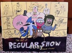 L'Art de Regular Show par Shannon O'Leary RARE, JAMAIS LU