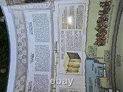 L'affiche chronologique du Livre de Mormon, 6 pieds x 2 pieds, neuf, rare, de collection + 2 cartes