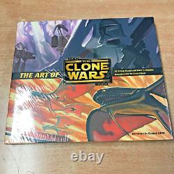 L'art inédit de The Clone Wars Titan Hardcover extrêmement rare scellé