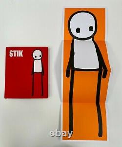 Livre Stik Et Poster Orange Imprimer État De La Menthe Rare