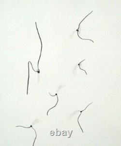 Marina Abramovic Untitled (hommage Aan Jan Hoet), 2004 Signé Rare Smak