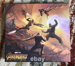 Marvel L'Art du Livre Avengers Infinity War Nouveau Menthe Rare