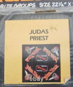 New Rare Vintage Rock Art Judas Priest Bandana Rock N Roll Anglais Heavy Metal