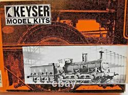 Nouveaux kits de modèles rares en métal Keyser H0 L. M. S Locomotive Kirtley Art. L12 dans une boîte.