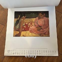 Paul Gauguin 1989 Art Calendar. Rare Difficile À Trouver