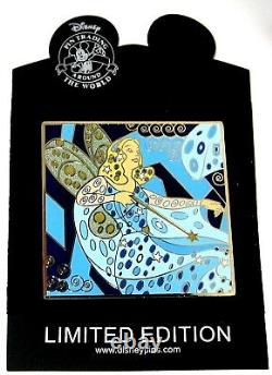 Pinocchio Blue Fairy Le Jumbo Disney Pin Art Nouveau Easel Gustav Klimt Rare Nouveau