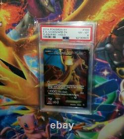 Pokemon Charizard Ex 100/106 Psa Nm Mt 8 Full Art Ultra Rare Xy Flashfire