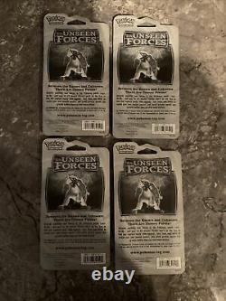 Pokemon Ex Unseen Forces Blister Booster Pack Ensemble D'art. Umbreon, Typlosion Rare
