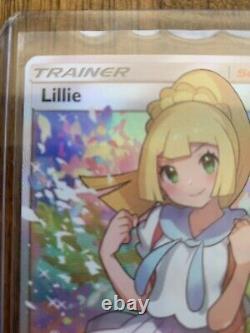 Pokemon Tcg Lillie 151/156 Full Art Trainer Secret Rare Ultra Prism