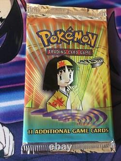 Pokemon Unlimited Gym Heroes Booster Pack Sealed Heavy Pack Erika Artwork