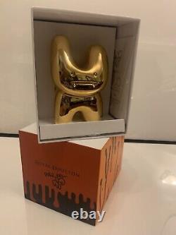 Pure Evil Gold Bunny Royal Doulton Imprimé Signé Et Numéroté Avec Coa Très Rare