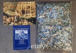 Rare! 9000 Photos Ravensburger Jigsaw Puzzle Tower Of Babel Made In MID 90s